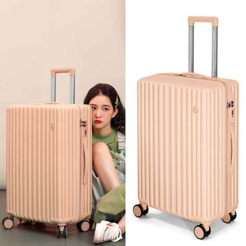 ABS Luggage suitcase set trolley box sturdy student universal boarding 4 spinner wheels password travel suitcase