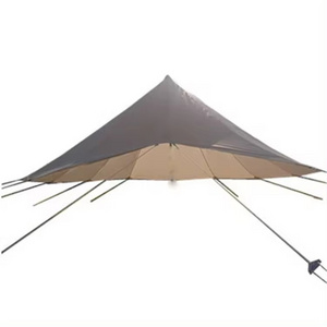 Outdoor 3m 4m 5m 6m Yurt Tent Camper Accessory Bell Tent Waterproof Canopy Sun Protection Rain Shade Cover