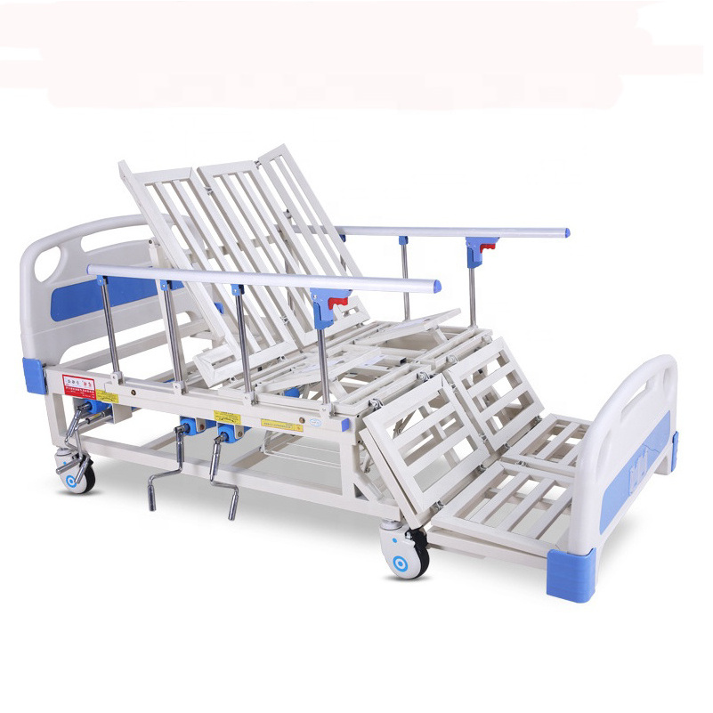 Manufacturers wholesale electric medical bed for the elderly, hand-operated multi-functional hospital nursing beds