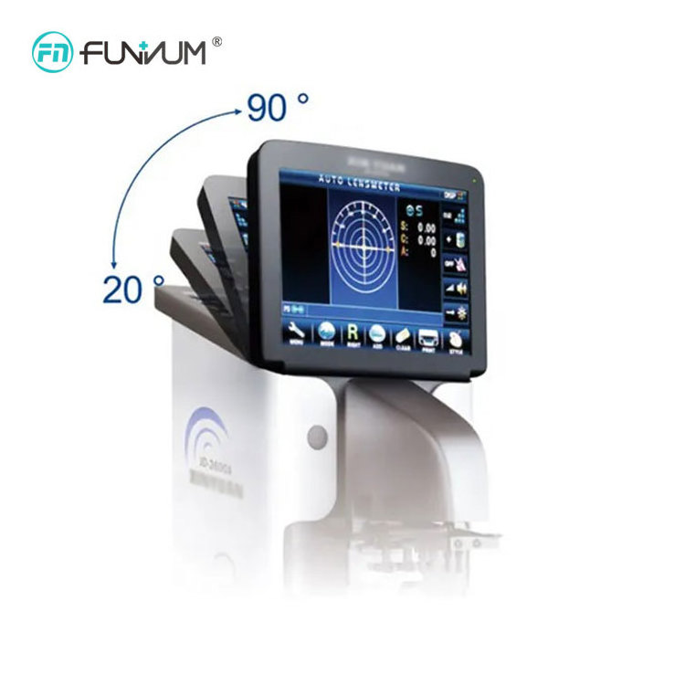 Lensometer Digital Auto Lensmeter Ophthalmic Equipment Auto Lensmeter With Adjustable Lcd Display