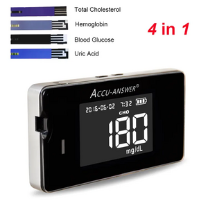 Professional Diabetes Digital Glucometro Blood Gluco Meter Blood Sugar Monitor Kit 4 In 1 Blood Glucose Meter Glucometros