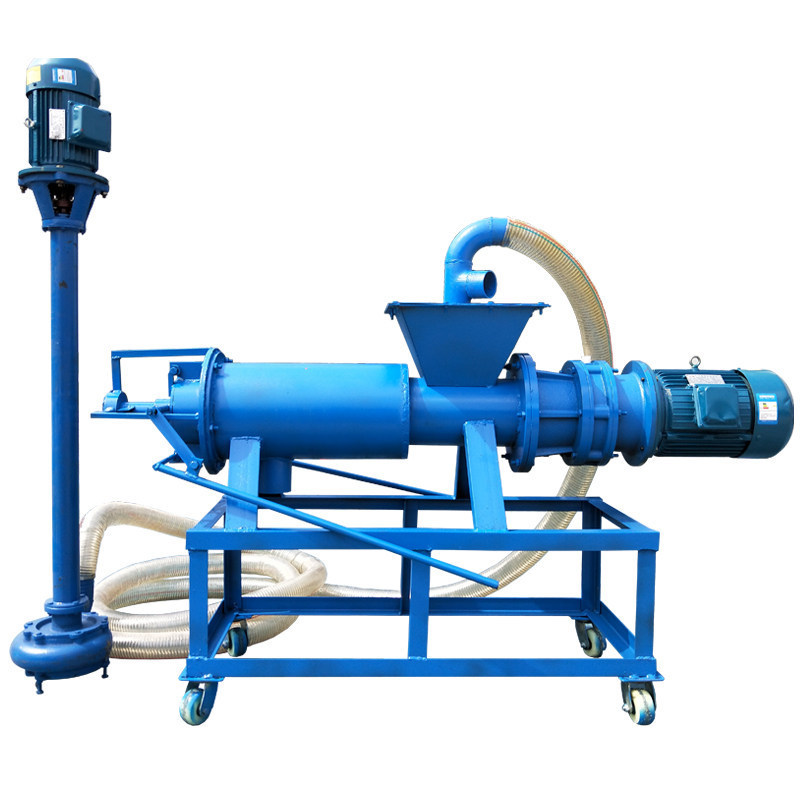 Chicken cow manure dewatering machine for sale