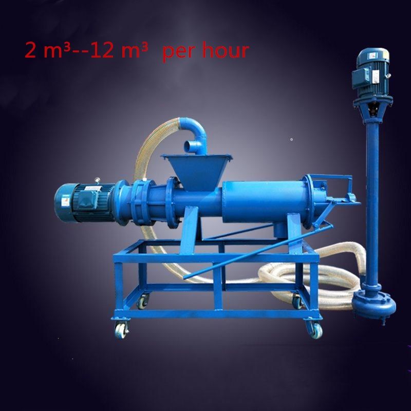 Chicken cow manure dewatering machine for sale