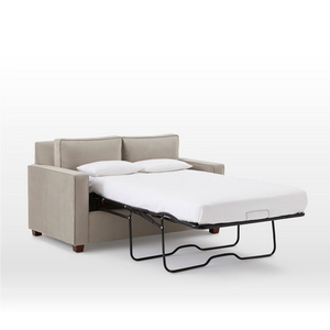 inflable moderno azul en cuero 2 plazas caliente litera individual de pared plegable convertible sofa cama