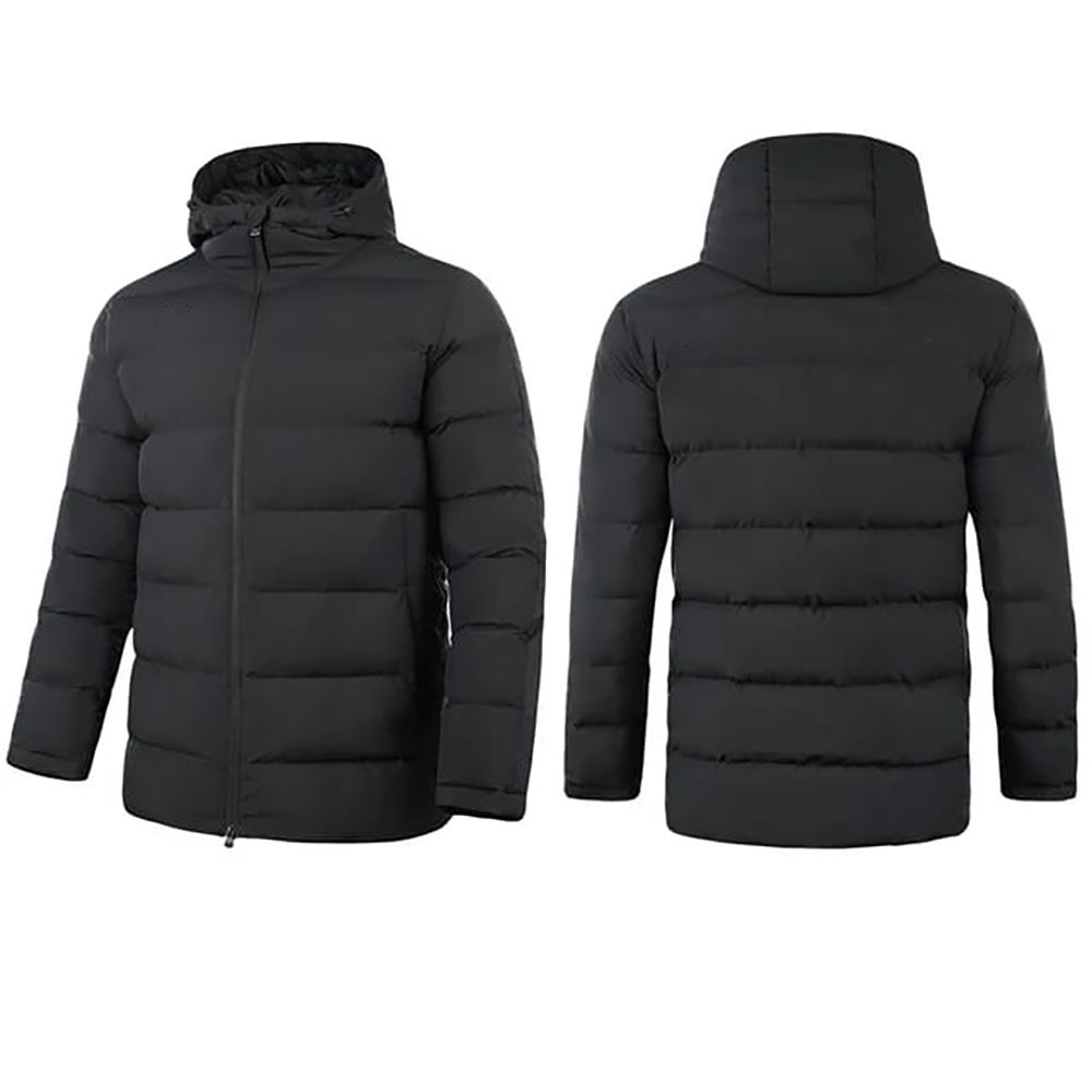 Zip Up Hooded Collar Breathable Puffer Jacket Warm Fabric  For Men Women From Pakistan 2024