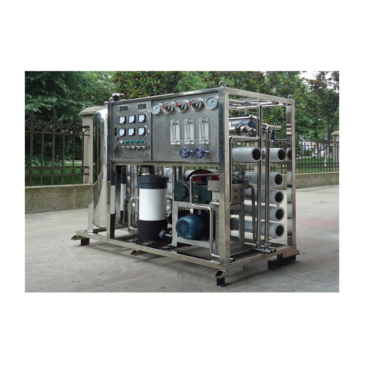 RO seawater desalination plant Salt water treatment plant machine mobile solar seawater desalination system