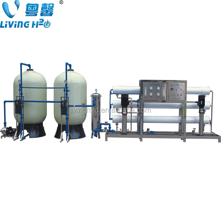 5000L/H Water Treatment System Reverse Osmosis Drinking Water Treatment Well Water Treatment Machines