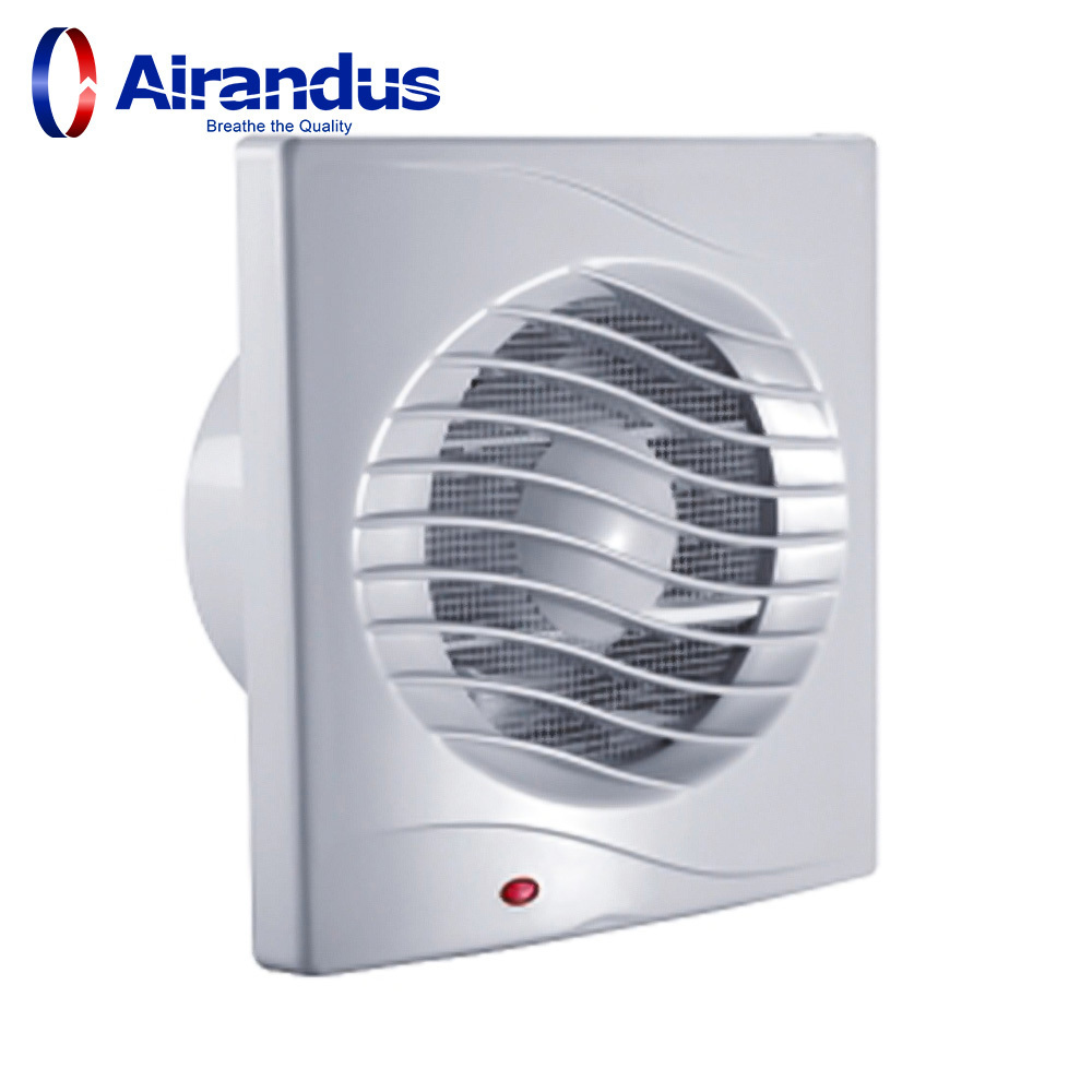 HVAC System Hot Selling 4 Inch Square Ceiling Air Exhaust Bathroom Fan for Air Conditioning