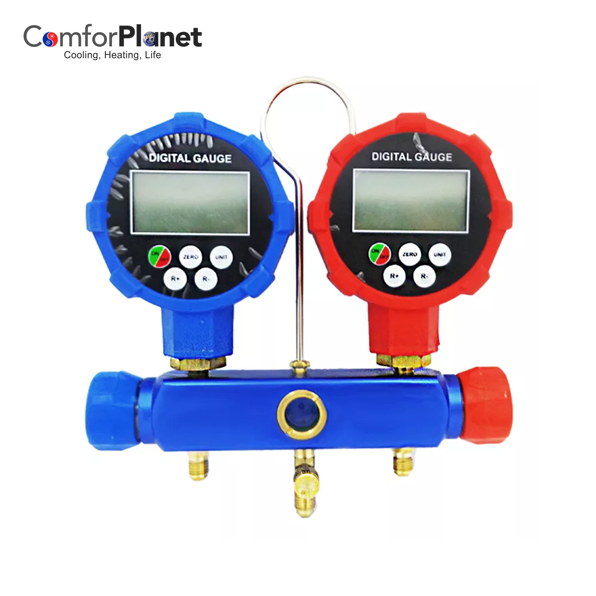 Refrigeration Accurate Measuring & Gauging Tools Pressure Digital Manifold Gauge