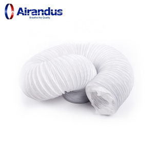 Factory price hose air duct fire resistance pvc flexible duct for HVAC System