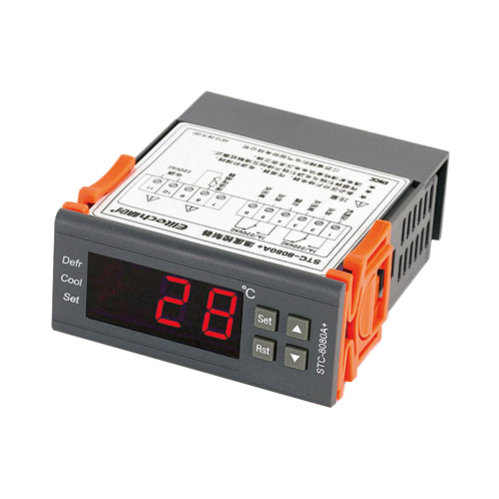 Electronic Refrigeration Temperature Controle STC-8080H 110V 230V Fridge freezer digital thermostat temperature controller