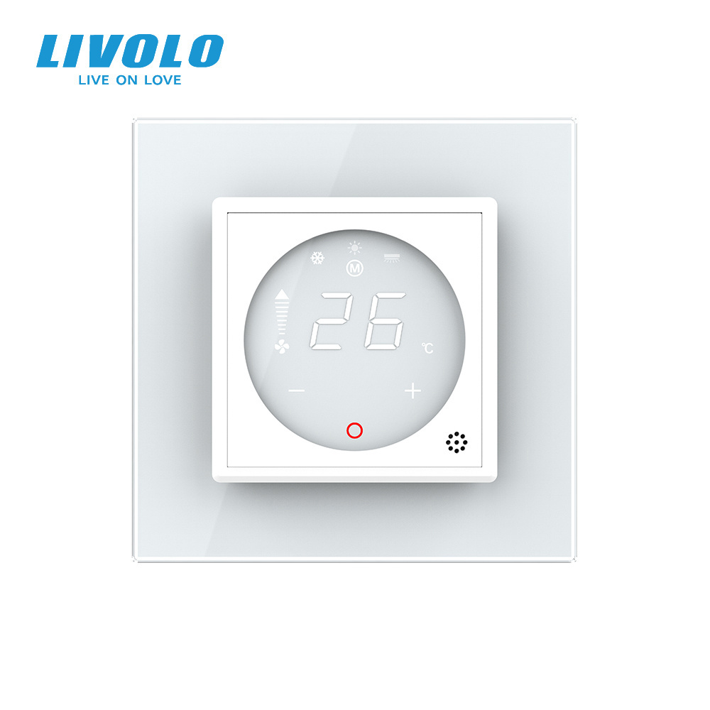 LIVOLO New Display LCD Touch Screen Central Air Conditioning Thermostat Temperature Controller