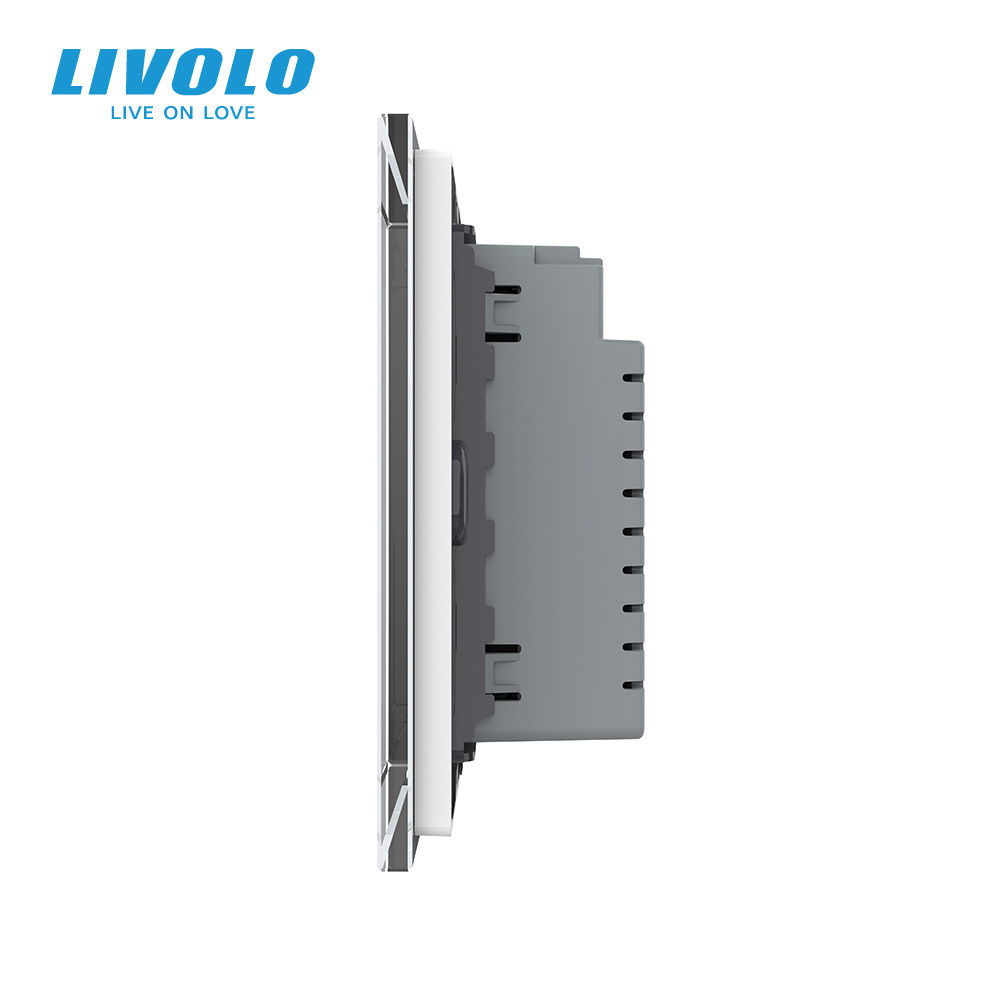 Livolo UK Standard Smart Home Automation System 3 Gang 2 Way Wall Light Switch