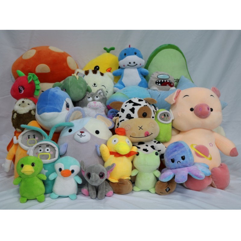 10-20cm Factory  Plush Toys Claw Machine Grasping Stuffed Dolls  For Claw Machine