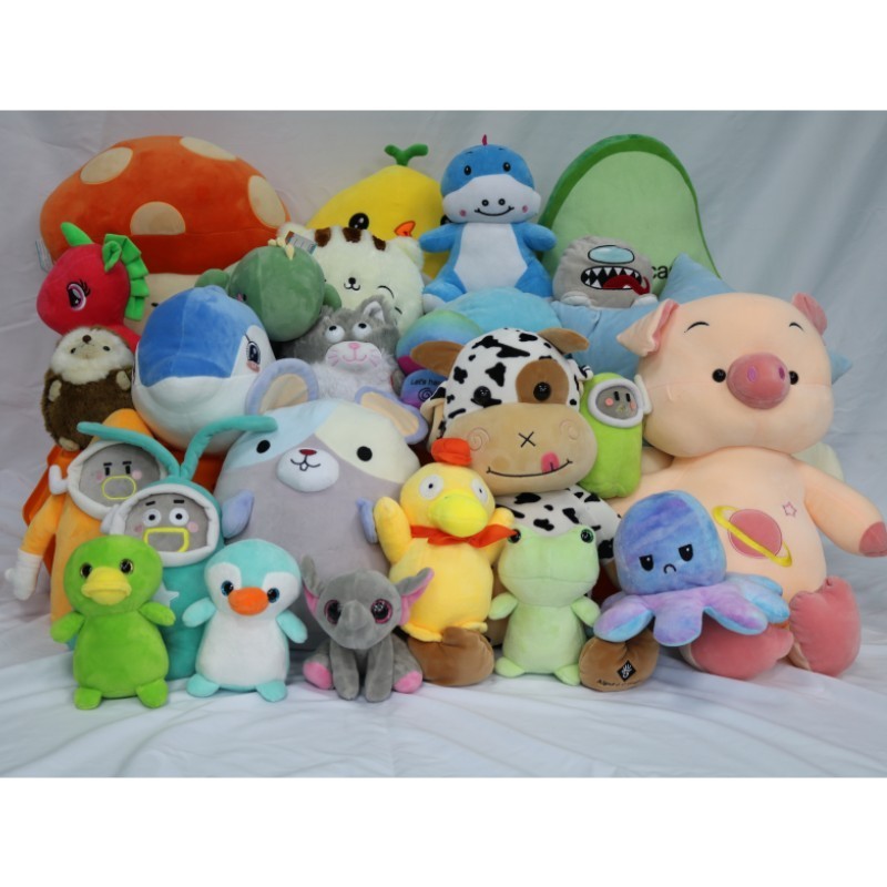 10-20cm Factory  Plush Toys Claw Machine Grasping Stuffed Dolls  For Claw Machine