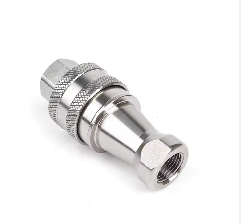 29611D JIS Female Double hex hydraulic hose fitting Carbon steel double hexagon connector