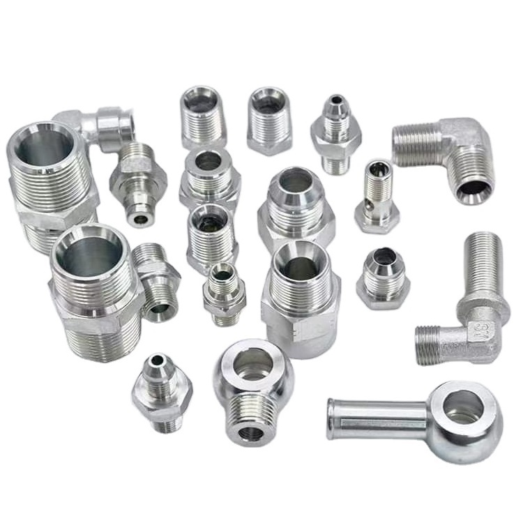 Wholesale Hydraulic hose manufacturers sleeves stainless steel ends crimp fitting fittings machine for hydraulic hoses