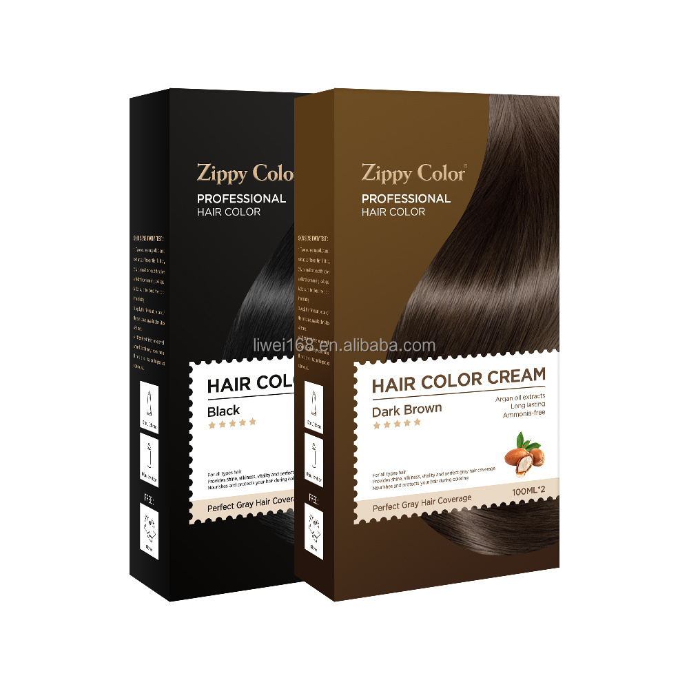 New Arrival Professional Argan Oil Semi Permanent Hair Color Cream Dye  Hair Color Cream Magic Color Hair Cream