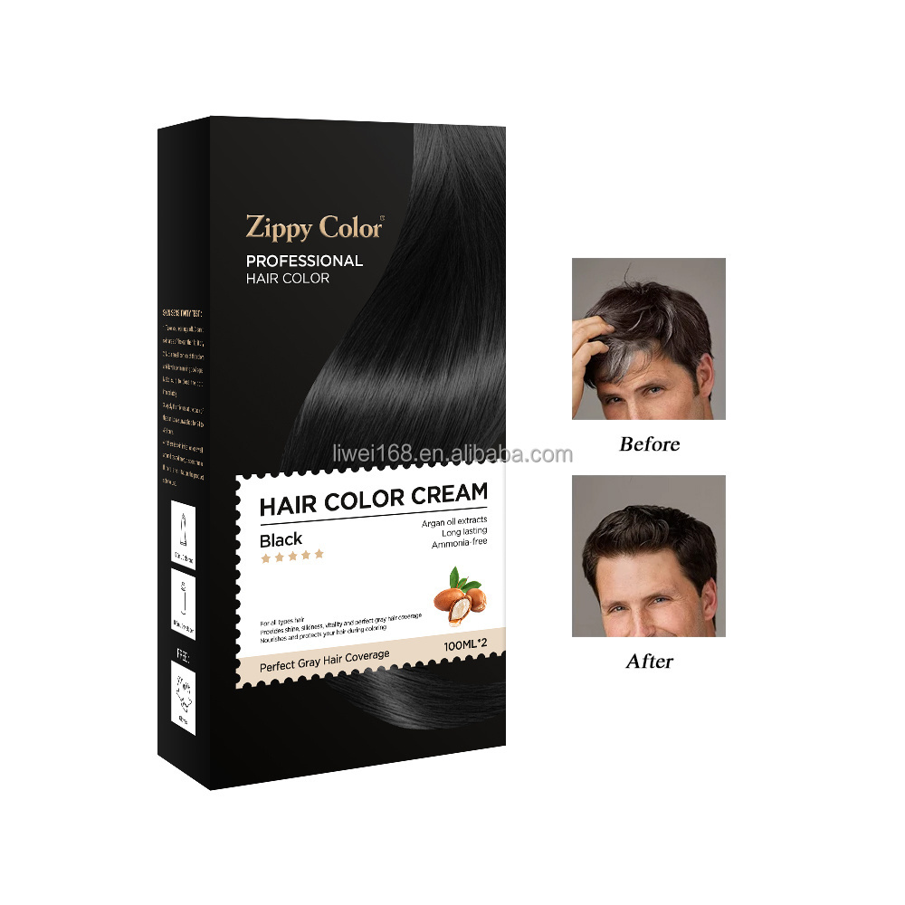 New Arrival Professional Argan Oil Semi Permanent Hair Color Cream Dye  Hair Color Cream Magic Color Hair Cream