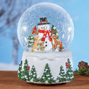 Snowglobe Custom Resin Snowball Gift Fun Snowman Christmas Musics Snow Globe for All the Family