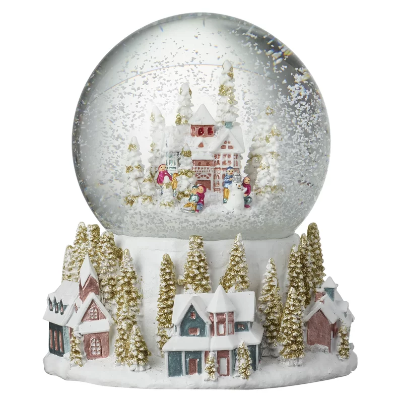 High Quality Snow Globes Christmas 2024 Custom 100mm Water Globes Wholesale