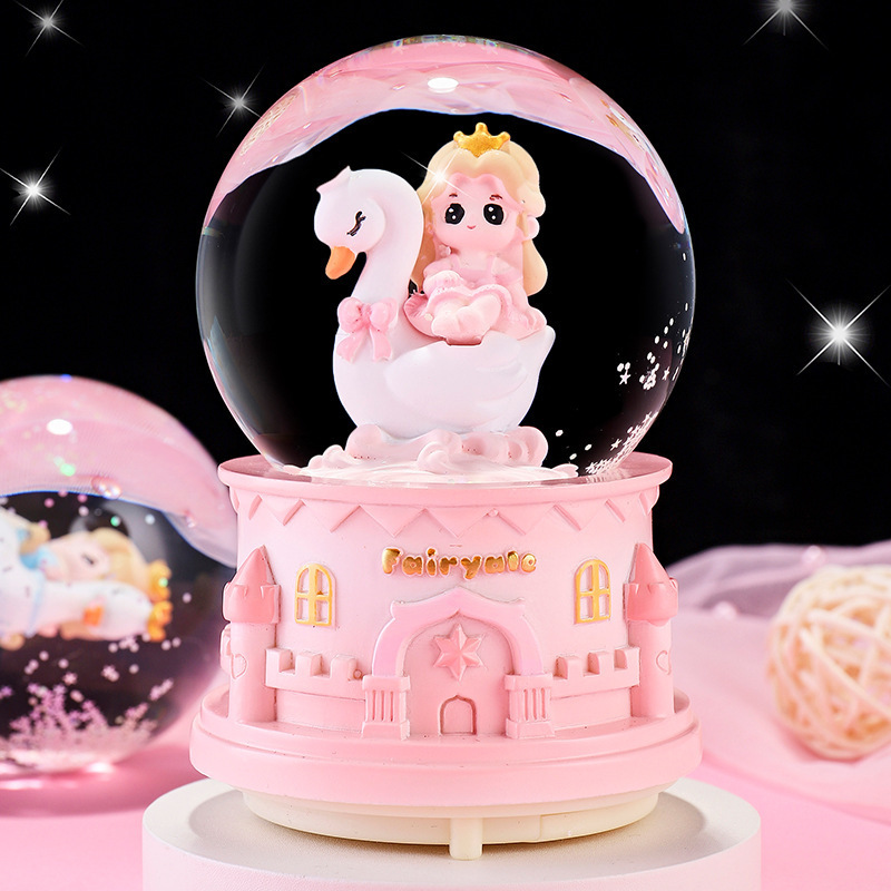 Wholesale Little Girl Gifts  Ballerina Crystal Ball Music Ballerina Snow Globe