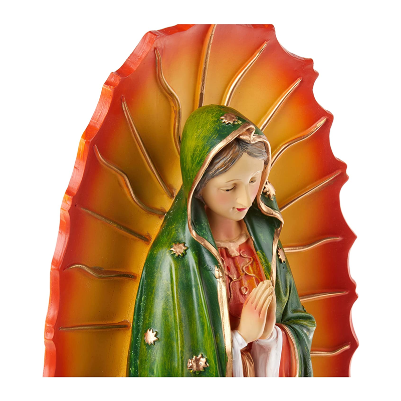 Wholesale Resin Catholic Religious Large Virgin Mary Figurines Statues For Indoor Outdoor Decorative