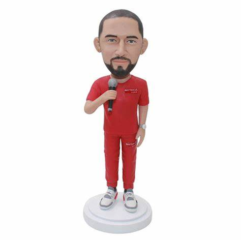 Custom Bobblehead Resin Musician Figure Home Decoration Polyresin Bobblehead Figurine For Souvenir Gifts