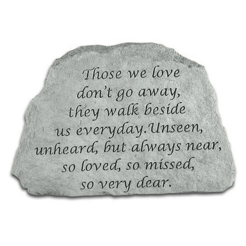 Polyresin Memorial Stone Custom Made Pet Memorial Stone