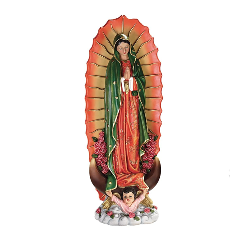 Wholesale Resin Catholic Religious Large Virgin Mary Figurines Statues For Indoor Outdoor Decorative