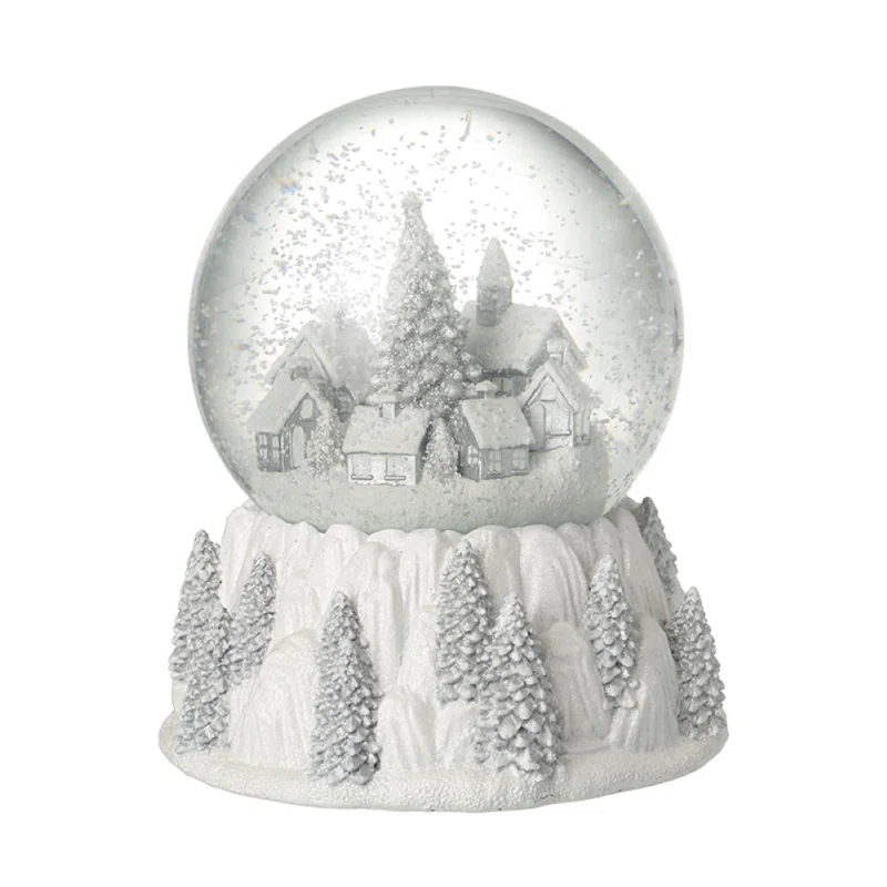 High Quality Snow Globes Christmas 2024 Custom 100mm Water Globes Wholesale