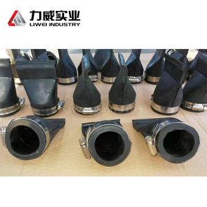 Long Service Life Anti Corrosion Neoprene Flange Rubber Duckbill Check ValveOem Clamp Type Drain Duckbill Rubber Check Valve