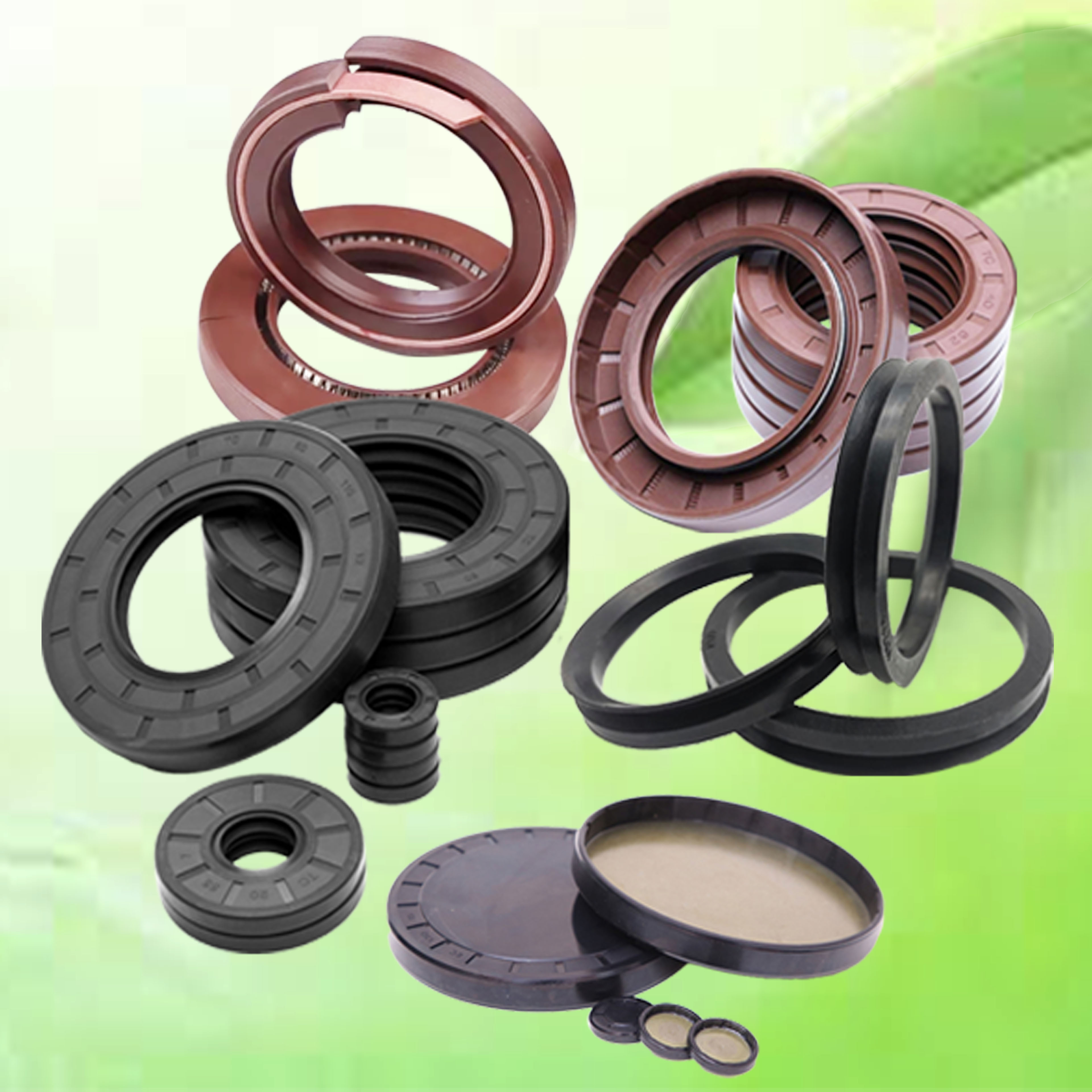 Crankshaft Oil Seal J-type boneless frame Tg Oil Seal FKM/NBR/EPDM etc Oil Seal