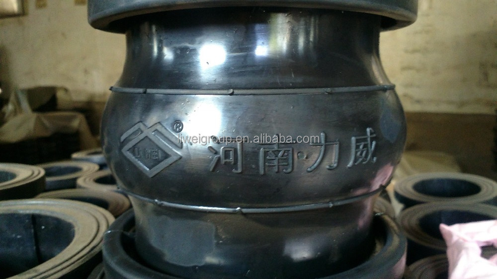 DN300 full face flange type rubber flexible joint for PVC pipe