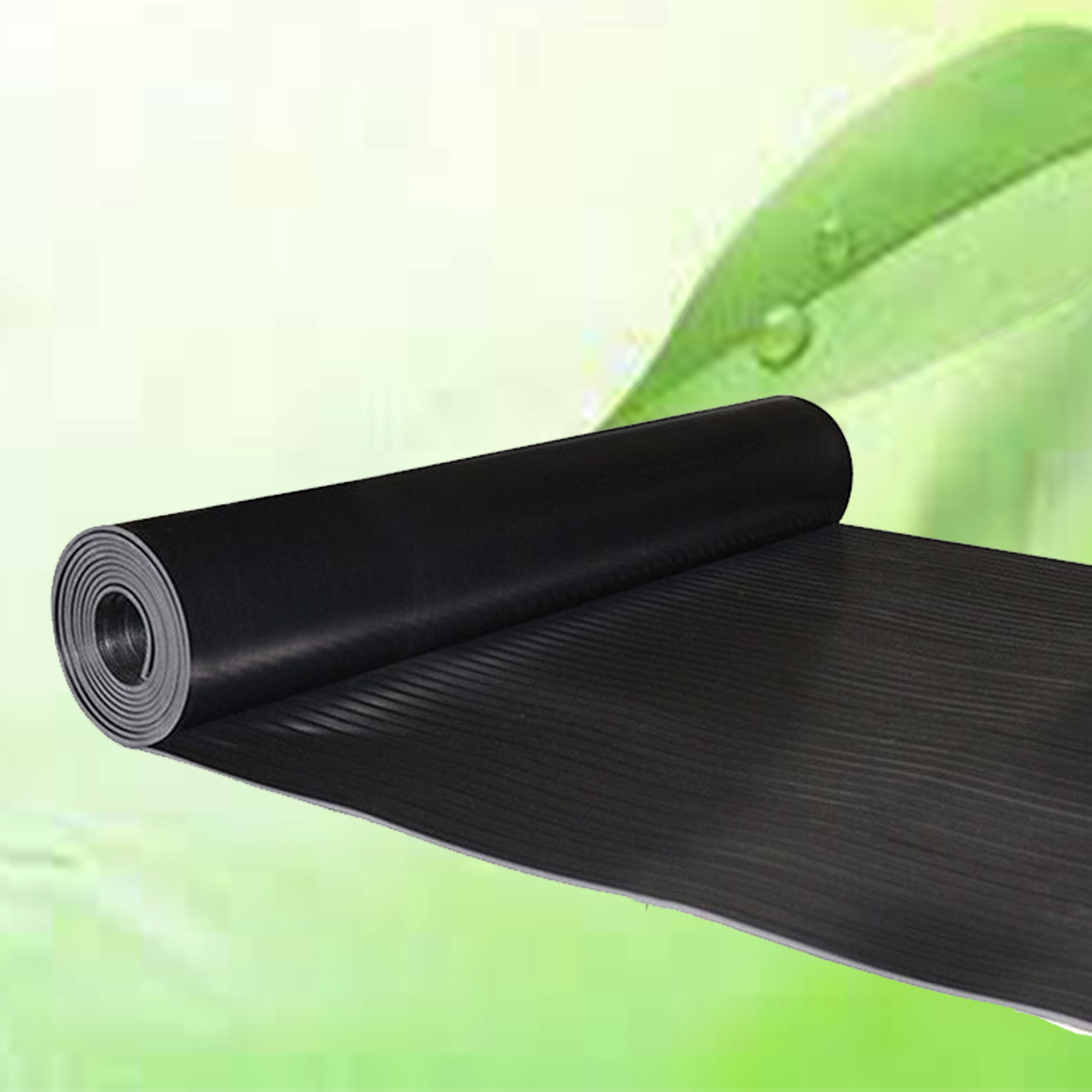 Material/size/ hardness can be customized Neoprene Rubber Mat Rubber Gym Floor Roll Silicone Rubber Sheet Gasket