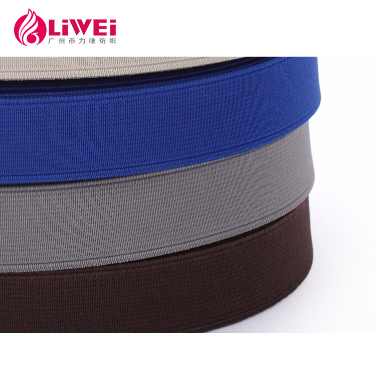 Factory customized cord elastic bands sofa elastic webbing strap