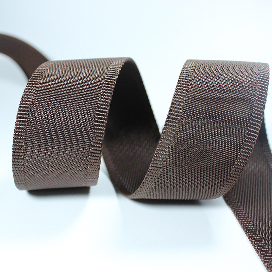 Selling strap plain weave black nylon webbing for bag backpack car safety belts 48mm black nylon webbing tape