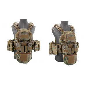 Factory wholesale fluorescent security tactical vests unfilled weighted vest