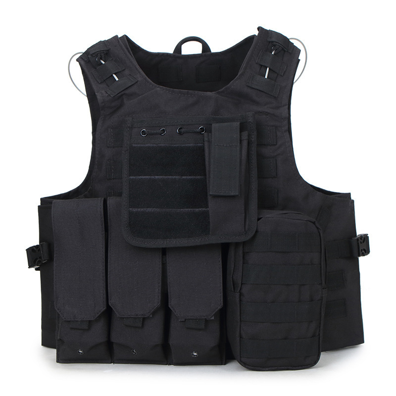 Tactical gear Outdoor  durable breathable multi pocket vest plate carrier tactical vest