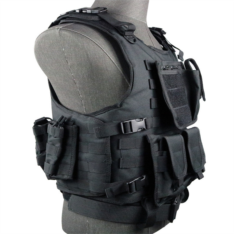 Factory wholesale safety tactic vest high visibility green tactical vest tactical weoght vest