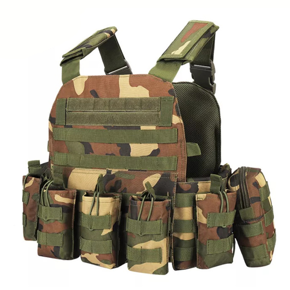 Besr Price OD Plate Carrie Outside Safety Vest Quick Release Sports Camouflage Tactical Vest