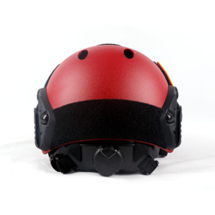 Safety fire rescue helmet male emergency water emergency outdoor fast red helmet size adjustable