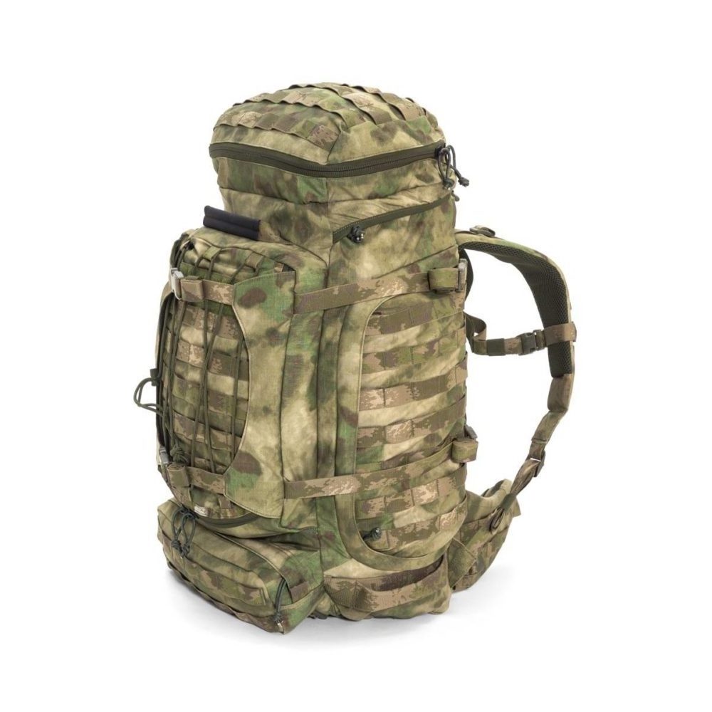 OEM design 500D nylon  Tactical Patrol Pack Large capacity Outdoor Heavy Duty  FG ATACS camo Tactical Backpack