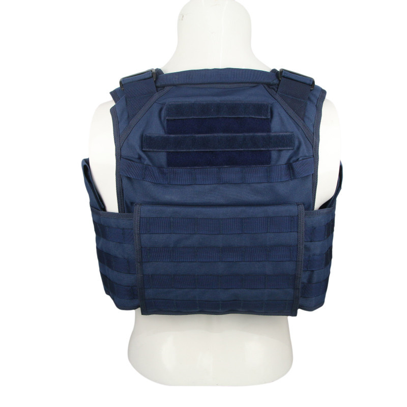 New Arrival Customized Law Enforcement Blue Tactical Vest,  Protect Uniform Vest MOLLE Tactical Plate Carrier