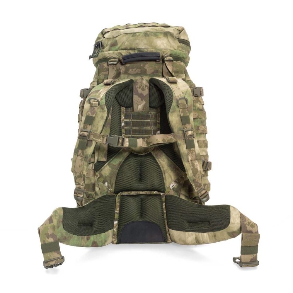 OEM design 500D nylon  Tactical Patrol Pack Large capacity Outdoor Heavy Duty  FG ATACS camo Tactical Backpack