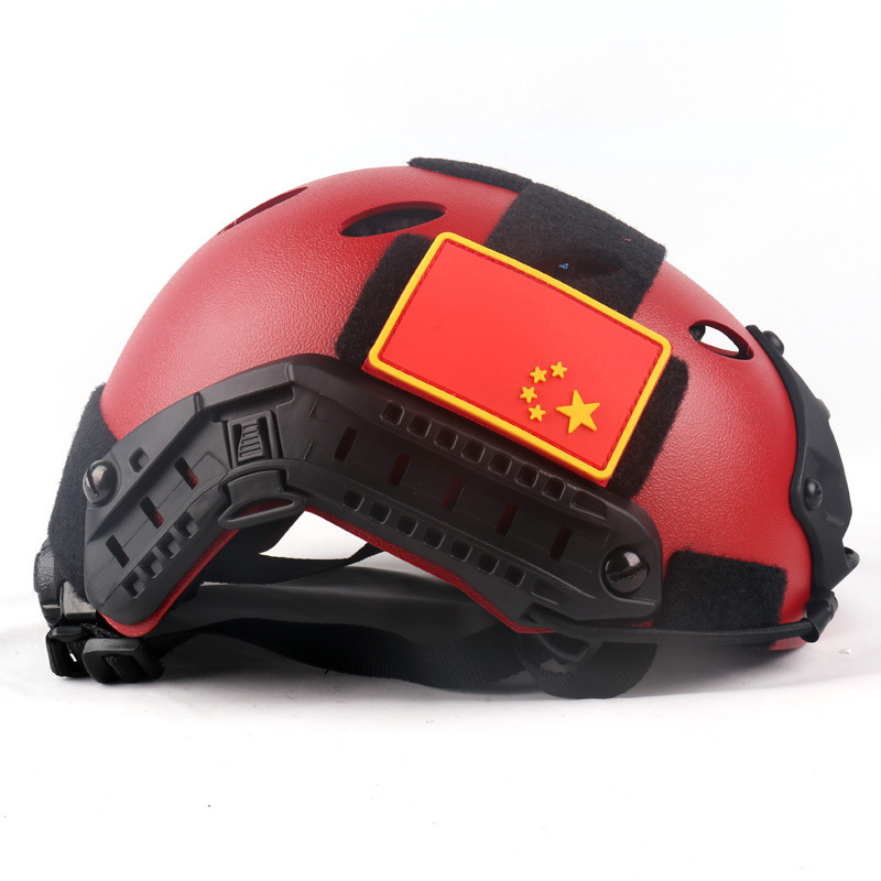 Safety fire rescue helmet male emergency water emergency outdoor fast red helmet size adjustable