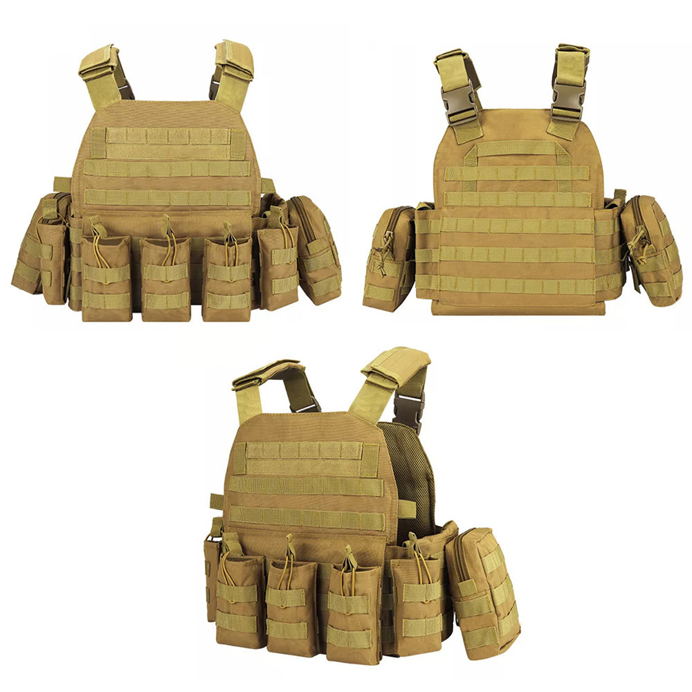 Besr Price OD Plate Carrie Outside Safety Vest Quick Release Sports Camouflage Tactical Vest