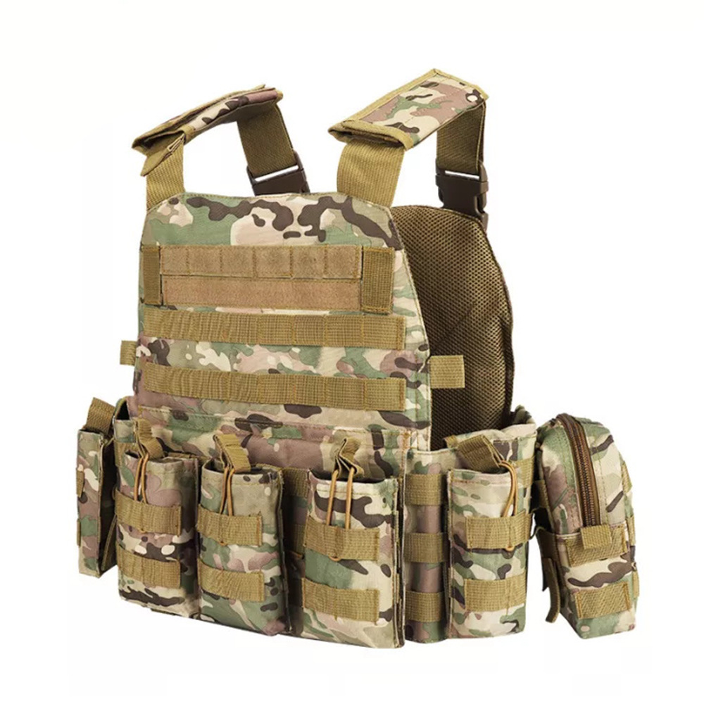 Besr Price OD Plate Carrie Outside Safety Vest Quick Release Sports Camouflage Tactical Vest