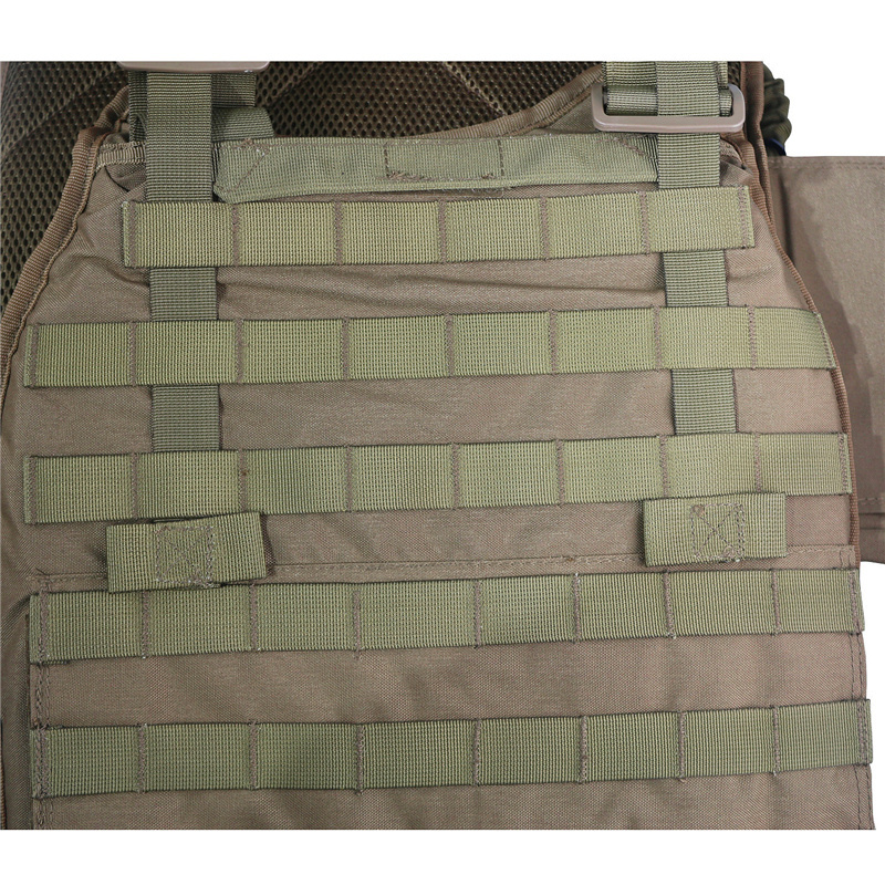 USA Warehouse DDP tactical 600D Nylon O.D Green Detachable Shoulder Pads Adjustable vest