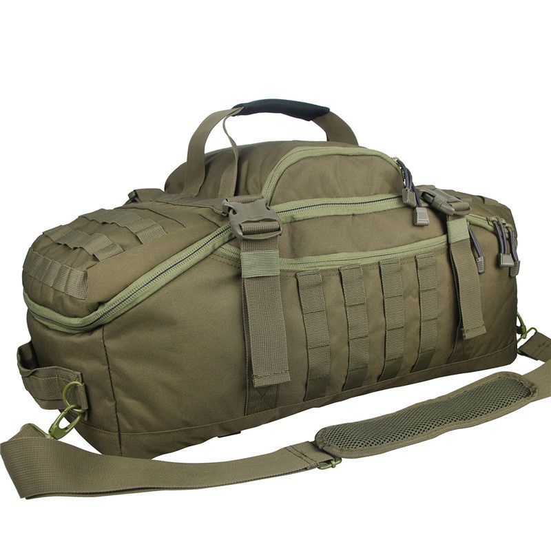 Morden Style Large Storage 45L Travel Luggage Portable Backpack Tactical Sports Duffel Bag